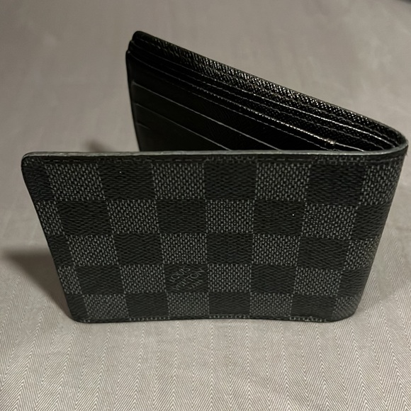 Mens Louis Vuitton Damier Graphite Canvas Wallet - Picture 3 of 7